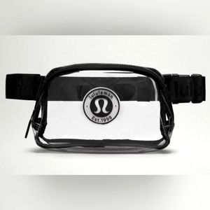 Lululemon clear belt bag / fanny pack